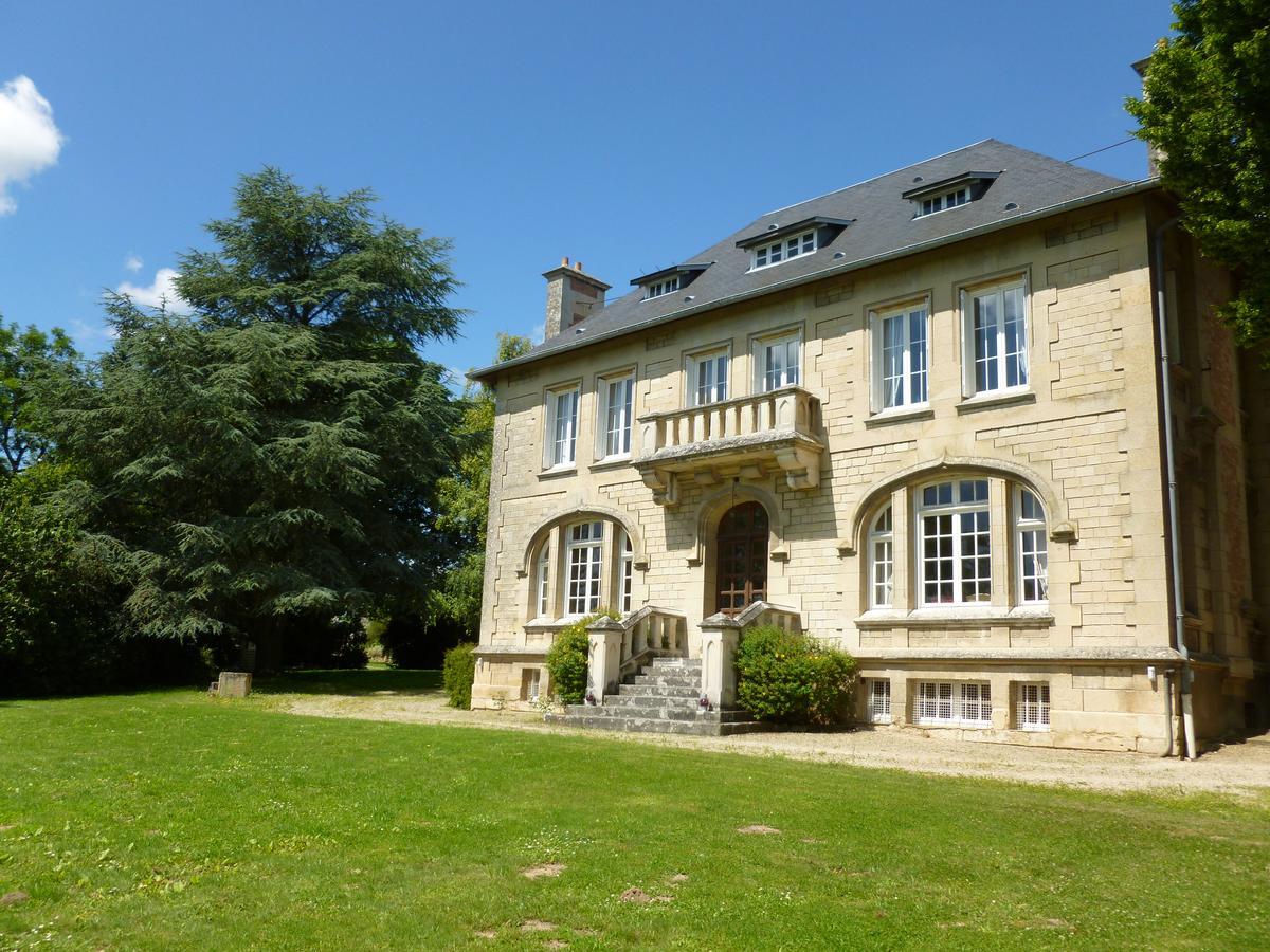 La Chambre Au Chateau Pernant Exterior foto