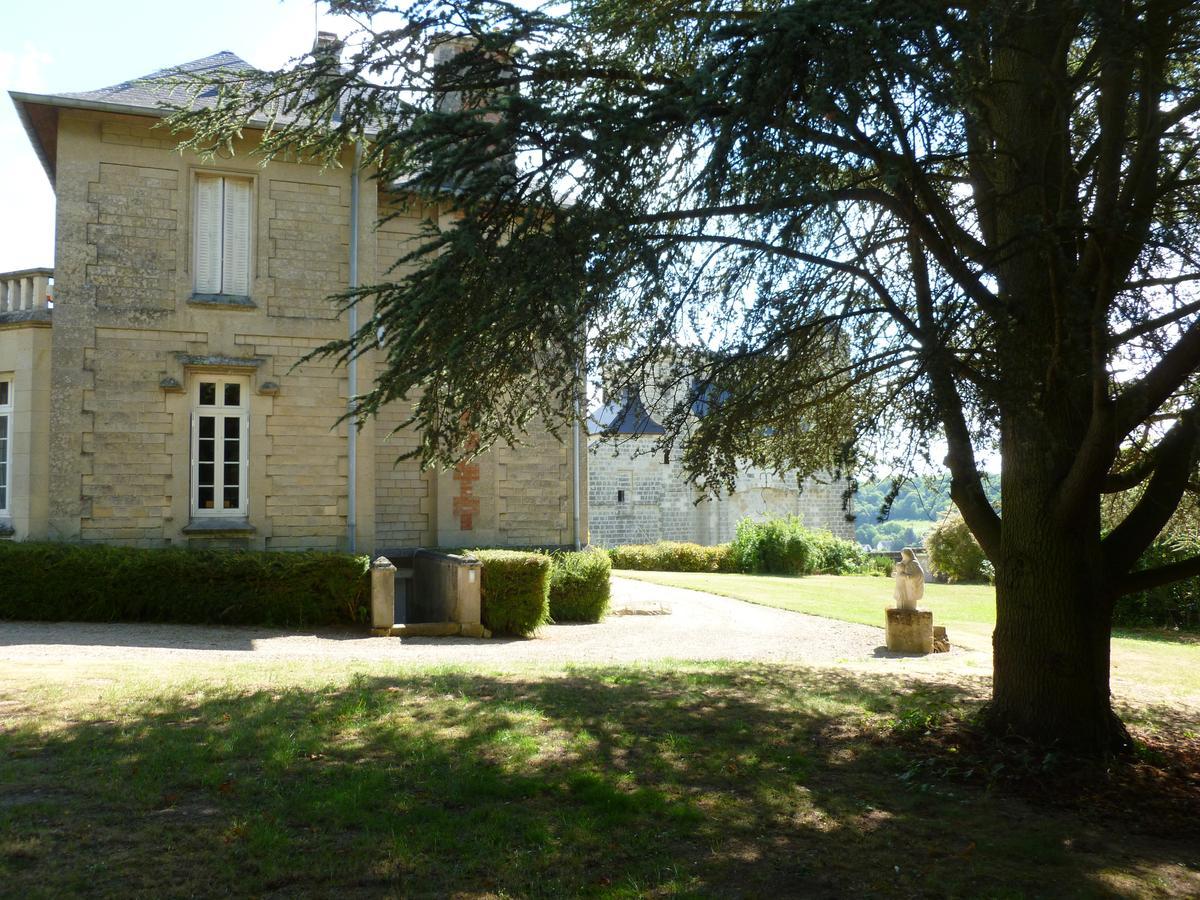 La Chambre Au Chateau Pernant Exterior foto